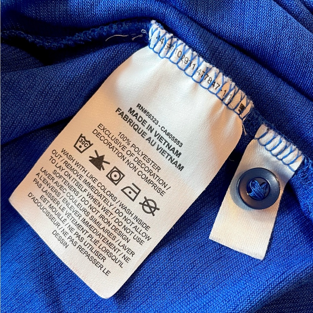 NIKE • Men’s Blue Oakland Roots Project 51O Dri-Fit Soccer Polo Shirt, L - Picture 11 of 14
